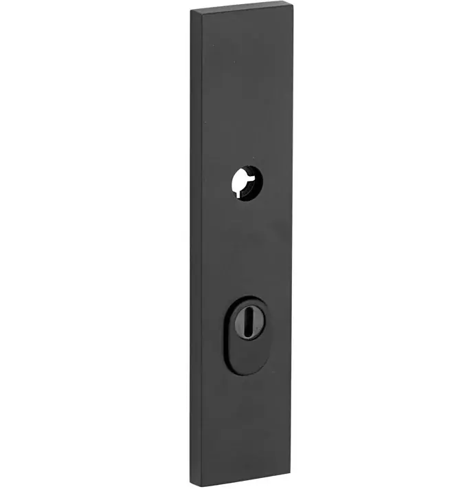 Laatste Kans SKG3 rechthoekig schild PC92 buiten met kerntrekbeveiliging mat zwart