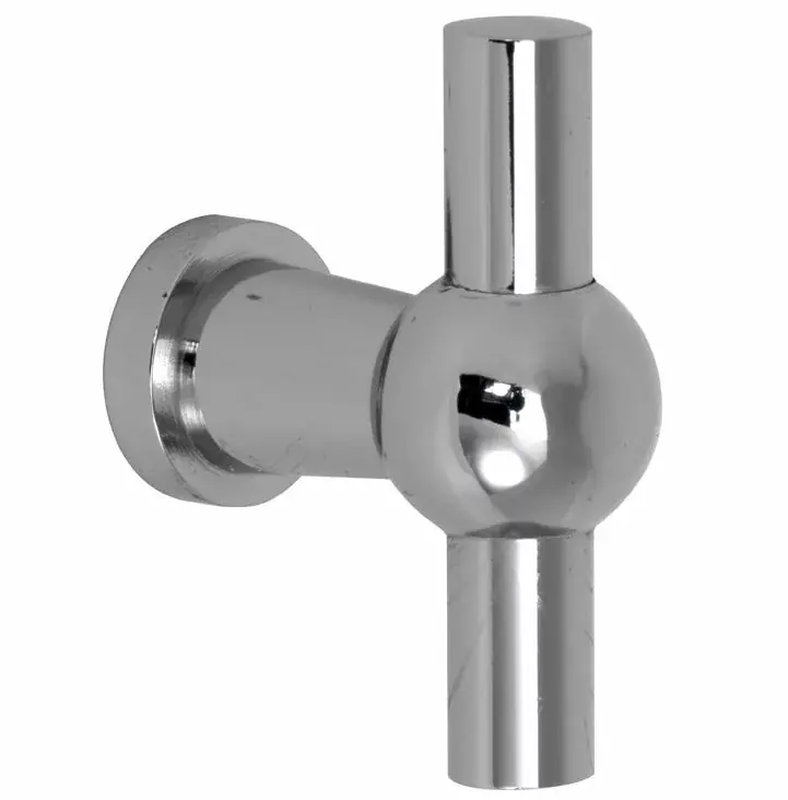 Koop Online Meubelknop Chemin de Fer 58x10mm glans nikkel