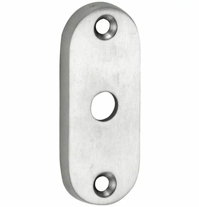 Lage Prijs Slot afdekrozet open mat nikkel ongelakt
