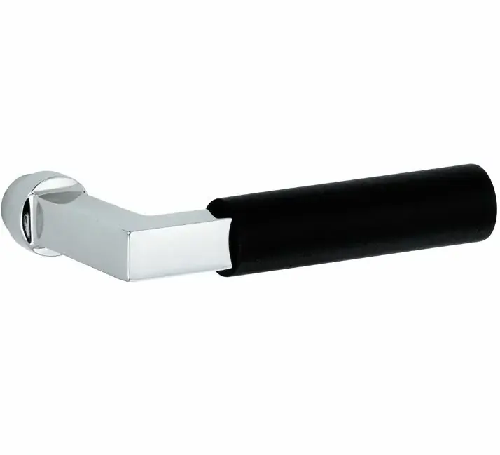 Deurklink Bauhaus ebben glans chroom Must-Have