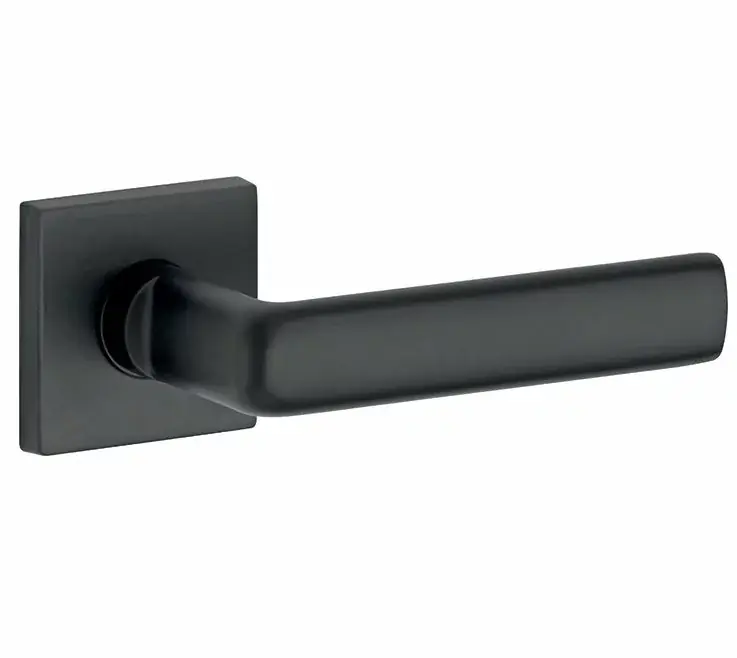 Deurklink op geveerd rozet verdekt Padania mat zwart Weekendaanbieding