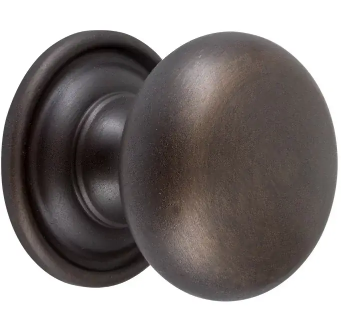 Flitsaanbieding Meubelknop Fungo 25mm messing antiek brons