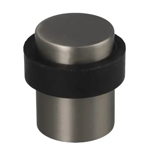 Deurstop vloermontage ø39x40mm PVD antraciet Shop Nu