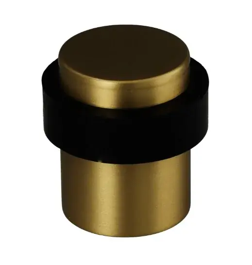 Hoge Kwaliteit Deurstop vloermontage ø39x40mm PVD goud