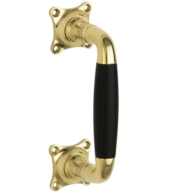 Deurgreep Bonton ebben 110mm messing ongelakt Lage Prijs
