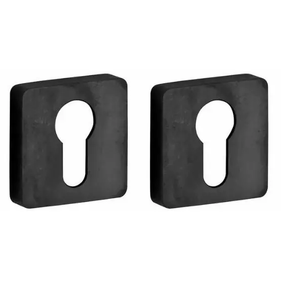 Koop Vandaag Set van twee PC-plaatjes Minimal/Maximal PVD mat zwart