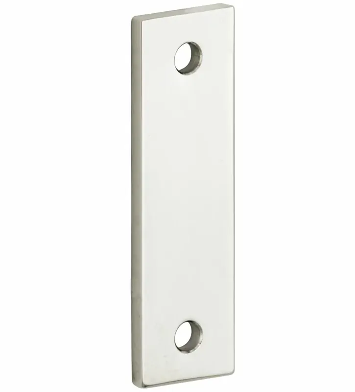 Express Levering Vulplaat tbv raamsluiting 3 mm rechthoekig glans nikkel