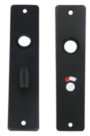 Gecertificeerd ODShop kortschild WC57/5 aluminium zwart