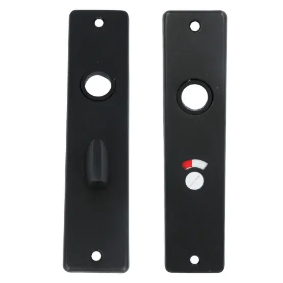 Gecertificeerd ODShop kortschild WC57/5 aluminium zwart