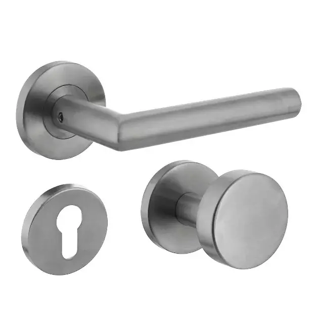 Aanbieding Intersteel wisselgarnituur rechts Jura op rozet rvs