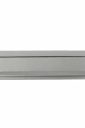 Betaalbaar Buva briefplaat met Valklep 338 x 73 mm aluminium F1