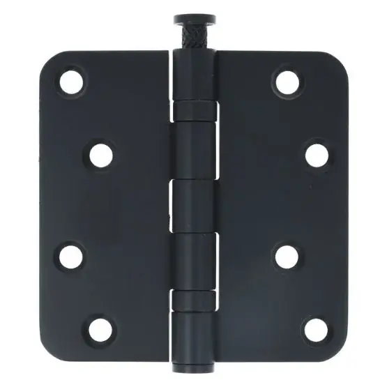 Populair ODShop kogellagerscharnier afgerond 89×89 zwart