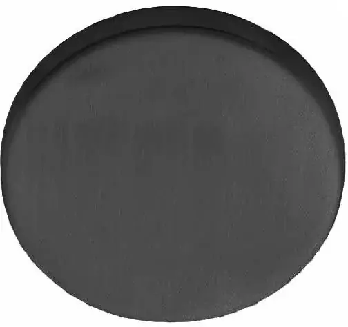 Betaalbaar Blindplaatje Rond verdekt PVD gunmetal