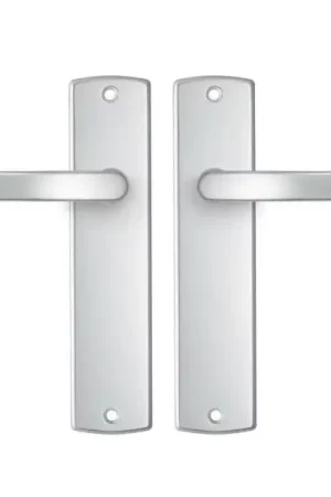 AXA curve schild blind met deurklink blok aluminium F1 Nu Kopen