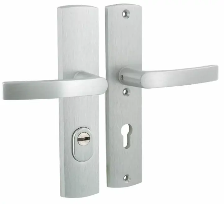 Hete Deal AXA veiligheidsbeslag PC92 SKG3 met kerntrekbeveiliging kruk/kruk