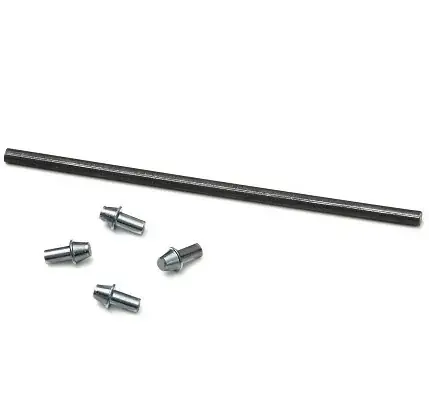 Speciale Aanbieding 4 borgpinnen + stelpen voor Bommer scharnieren 75/100/125 mm