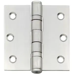 Intersteel kogellagerscharnier recht 3″”(76x76x2,5) rvs Betaalbaar