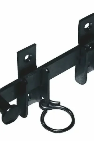 Bestel Nu Overslaggrendel 120 mm staal zwart verzinkt