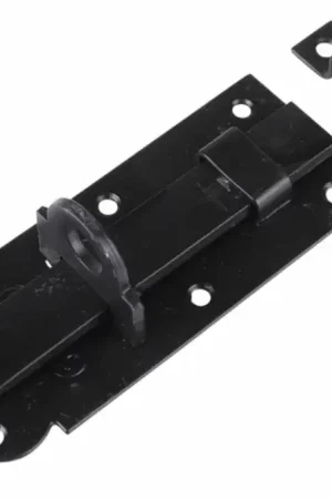 Fabrieksprijs Starx schuif met slotoog en sluitlus breed 120 mm zwart