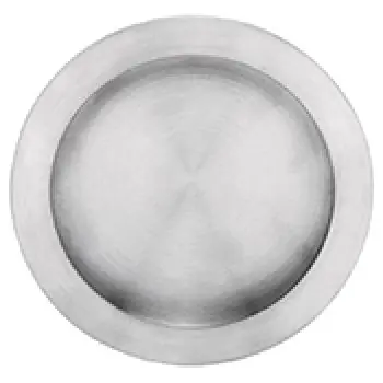 Favoriet Schuifdeurkom rond ø40mm rvs mat