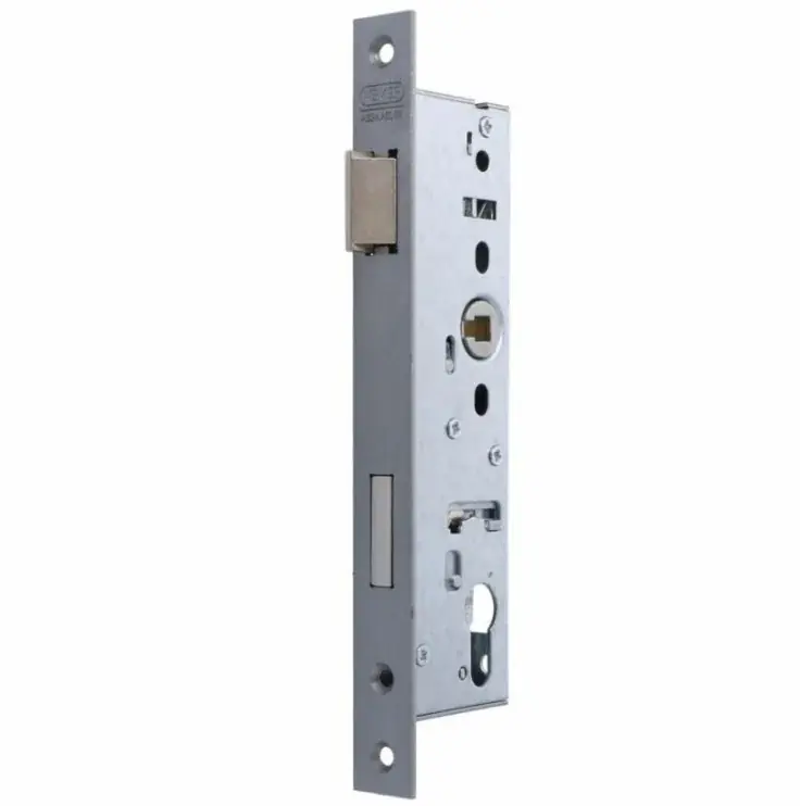 Nemef smaldeurslot 9604/07-40mm PC92mm met rechthoekige rvs voorplaat Aanbieding