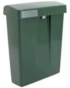 Koopje Intersteel brievenbus groen