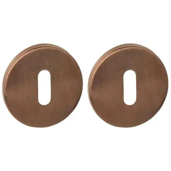 Intersteel sleutelrozetten verdekt ø52x6mm PVD brons Merkproduct