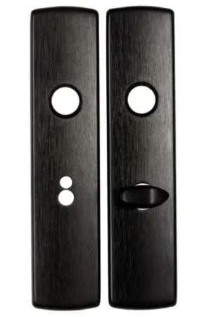 Gereduceerde Prijs AXA Curve klik schild WC63/8 aluminium zwart
