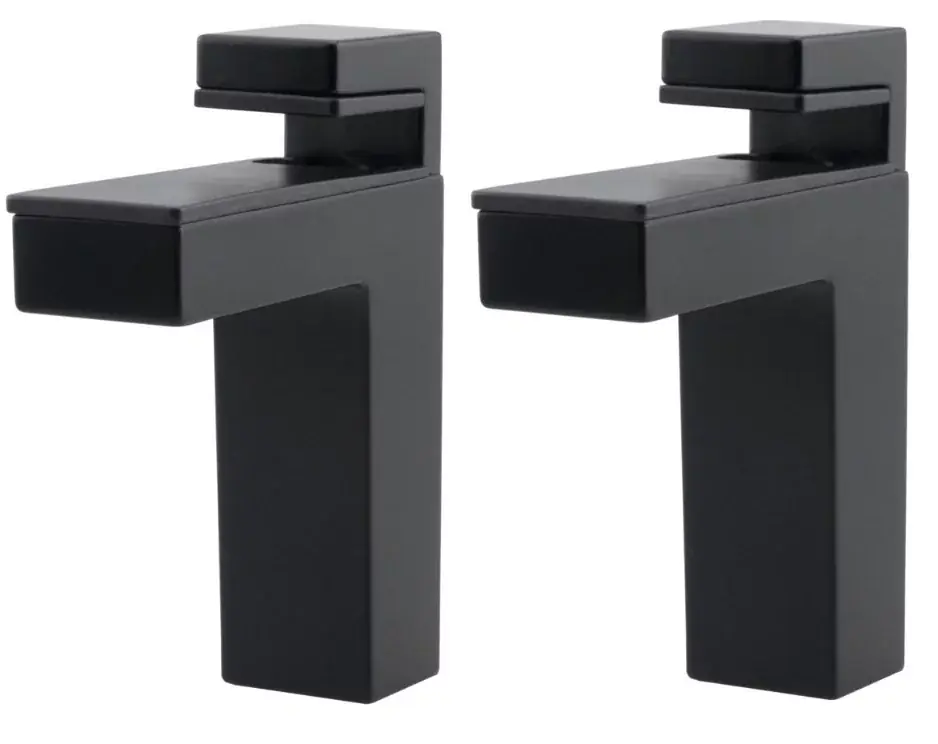 Uitverkoop Glas/Plankdrager Angolo Maxi 8-50 mm zwart