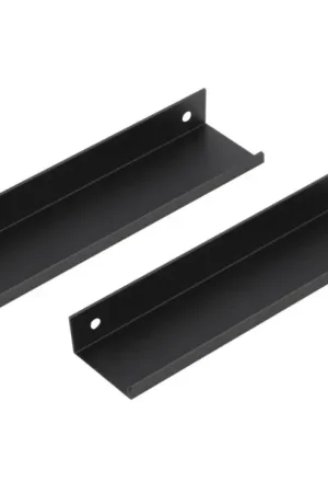 Snelle Levering Differnz meubelgreep profiel 150×38 mm aluminium mat zwart 2 stuks