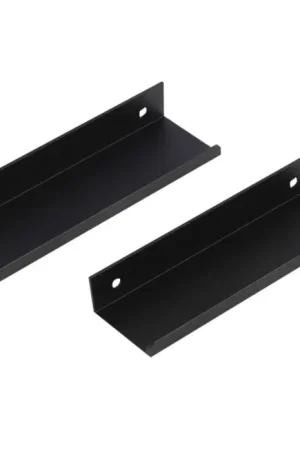 Beste Prijs Differnz meubelgreep profiel 120×38 mm aluminium mat zwart 2 stuks