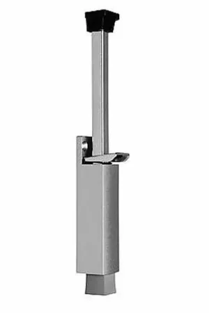 Aanbieding Deurvastzetter voetstift 32×272 mm zilvergrijs