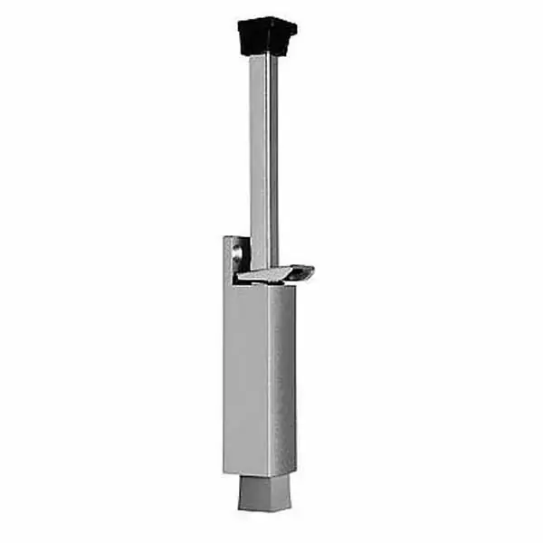 Aanbieding Deurvastzetter voetstift 32×272 mm zilvergrijs