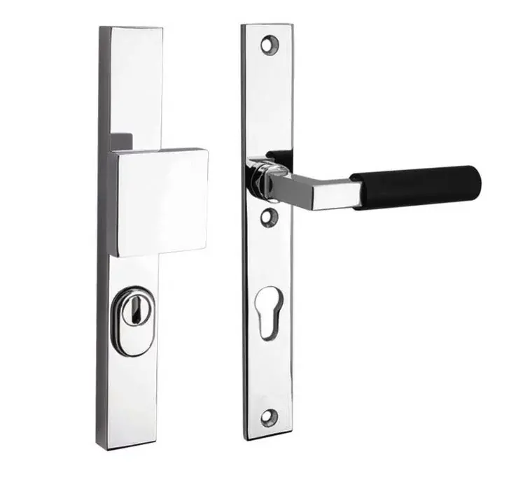 SKG3 PC92 knop/kruk op smalschild Bauhaus ebben rechts + kerntrekbeveiliging glans chroom Betaalbaar