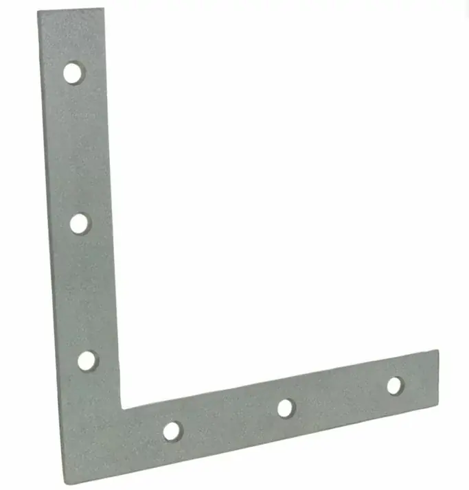 Populair Starx raamhoek zwaar met verzonken schroefgaten verzinkt 160 mm 1 stuk