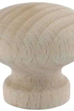 Beste Prijs Starx knop paddenstoel Beuken Hout 30 mm