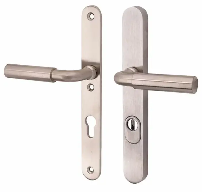 SKG3 PC72 kruk/kruk op smalschild Frankfurt links + kerntrekbeveiliging mat nikkel/mat nikkel PVD Nu Kopen