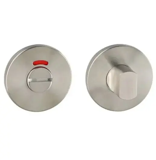 Premium WC-sluiting Permafix ø52x6mm voor deurdikte 37-50 mm rvs mat