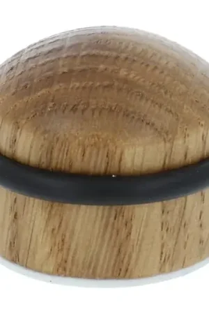 AMIG Deurstopper zelfklevend eikenhout Ø34 x 28 mm Tijdelijk Beschikbaar