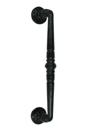 Deurgreep zwart 276 mm Op = Op
