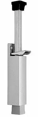Deurvastzetter voetstift 32×242 mm zilvergrijs Dagaanbieding