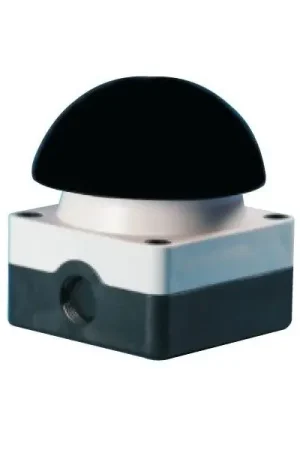 Paddestoel drukknop zwart Premium
