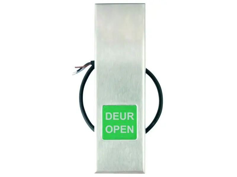 Betrouwbaar RVS elleboogschakelaar DEUR OPEN