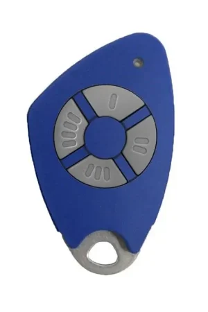 Gratis Retour Intratone handzender blauw 4-kanaals