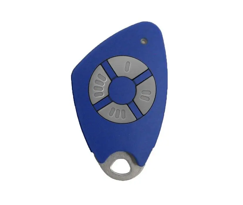 Gratis Retour Intratone handzender blauw 4-kanaals