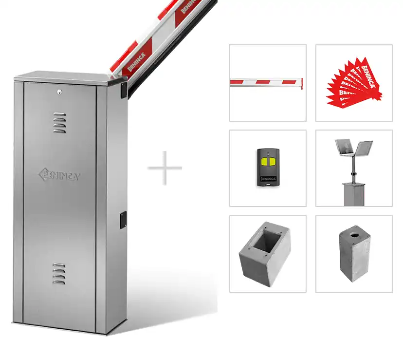 Gratis Retour Slagboominstallatie Kit VE.650I RVS