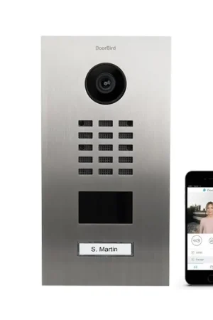 DoorBird IP videofoonset D2101V RVS, 1 drukknop Express Levering