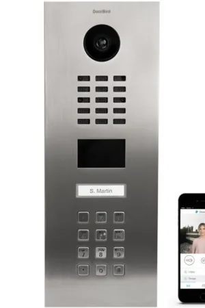 Lage Prijs DoorBird IP videofoonset D2101KV RVS, 1 drukknop, codepaneel