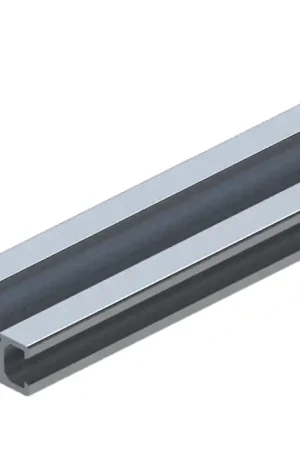 Aluminium profiel voor Expertline veiligheidslijsten, per mtr Express Levering