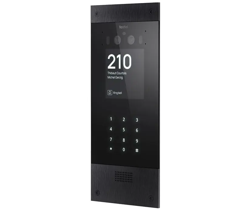 Rechtstreeks Van De Fabrikant Video intercom IP met multifunctioneel display Fasttel FT800KVC